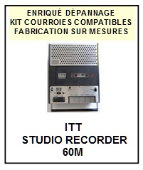 ITT SCHAUB LORENZ-STUDIO RECORDER 60M-COURROIES-ET-KITS-COURROIES-COMPATIBLES