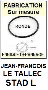 JEAN FRANCOIS LE TALLEC STADL STAD L <br>Courroie ronde d'entrainement tourne-disques (<b>round belt</b>)<small> fvrier-2017</small>