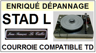 JEAN FRANCOIS LE TALLEC STADL STAD L <br>Courroie ronde d'entrainement tourne-disques (<b>round belt</b>)<small> fvrier-2017</small>