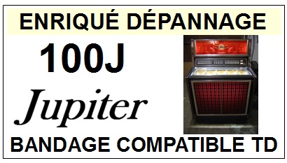 JUPITER 100J <br>Bandage pour Jukebox (reel tyres)<small> 2015-11</small>