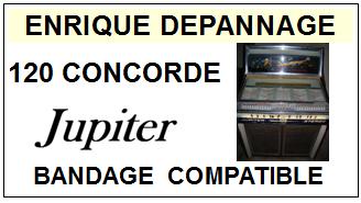 JUPITER-120 CONCORDE BANDAGE-COURROIES-COMPATIBLES