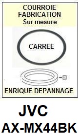 JVC-AXMX44BK AX-MX44BK-COURROIES-ET-KITS-COURROIES-COMPATIBLES