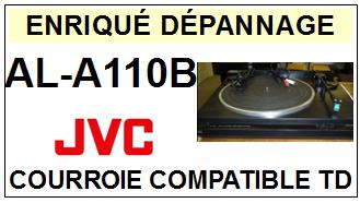 JVC ALA110B AL-A110B Courroie Tourne-disques <BR><small>sce 2014-02</small>