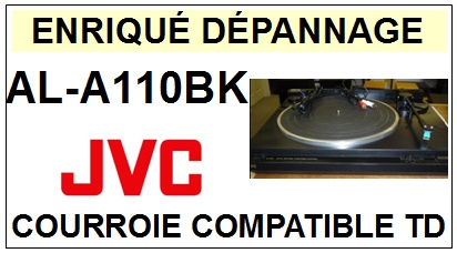 JVC ALA110BK AL-A110BK <br>Courroie plate d'entrainement tourne-disques (<b>flat belt</b>)<small> 2016-07</small>