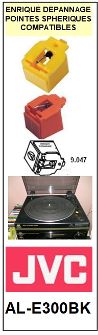 JVC AL-E31BK – Diamant pointe de lecture DT-60 pour platine vinyle  tourne-disque – Rep-Tronic