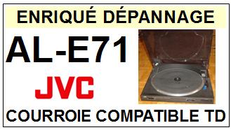 JVC-ALE71 AL-E71-COURROIES-ET-KITS-COURROIES-COMPATIBLES