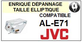 JVC-ALE71 AL-E71-POINTES-DE-LECTURE-DIAMANTS-SAPHIRS-COMPATIBLES