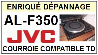 JVC-ALF350 AL-F350-COURROIES-COMPATIBLES