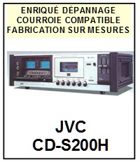 JVC-CDS200H CD-S200H-COURROIES-COMPATIBLES