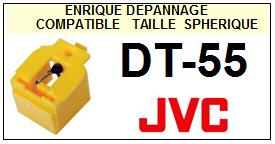 JVC-DT55 DT-55-POINTES-DE-LECTURE-DIAMANTS-SAPHIRS-COMPATIBLES