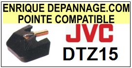 JVC-DTZ15 DT-Z15-POINTES-DE-LECTURE-DIAMANTS-SAPHIRS-COMPATIBLES