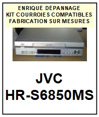 JVC-HRS6850MS HR-S6850MS-COURROIES-COMPATIBLES