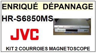 JVC-HRS6850MS HR-S6850MS-COURROIES-COMPATIBLES