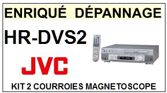 JVC-HRDVS2 HR-DVS2-COURROIES-COMPATIBLES