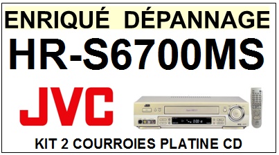 JVC-HRS6700MS HR-S6700MS-COURROIES-ET-KITS-COURROIES-COMPATIBLES