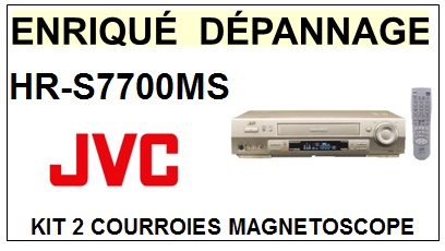 JVC-HRS7700MS HR-S7700MS-COURROIES-COMPATIBLES