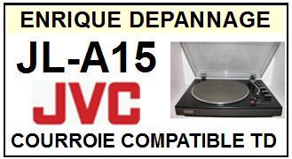 JVC<br> JLA15 JL-A15 courroie (flat belt) pour tourne-disques <BR><small>a 2015-04</small>