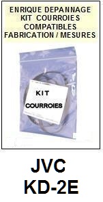 JVC-KD2E KD-2E-COURROIES-ET-KITS-COURROIES-COMPATIBLES