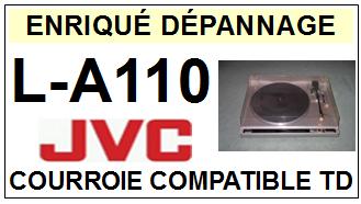 JVC-LA110 L-A110-COURROIES-COMPATIBLES