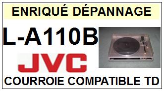 JVC  LA110B  L-A110B  Courroie Compatible Tourne-disques