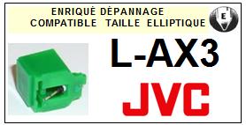 JVC-LAX3 L-AX3-POINTES-DE-LECTURE-DIAMANTS-SAPHIRS-COMPATIBLES