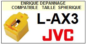 JVC-LAX3  L-AX3-POINTES-DE-LECTURE-DIAMANTS-SAPHIRS-COMPATIBLES