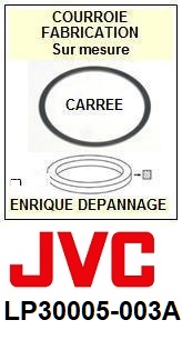 FICHE-DE-VENTE-COURROIES-COMPATIBLES-JVC-LP30005003A LP30005-003A