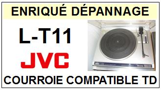 JVC-LT11 L-T11-COURROIES-COMPATIBLES