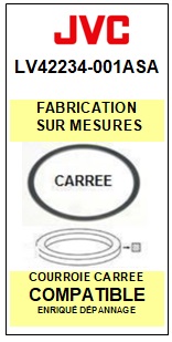 FICHE-DE-VENTE-COURROIES-COMPATIBLES-JVC-LV42234001ASA LV42234-001ASA