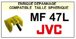 JVC-MF47L  MF-47L-POINTES-DE-LECTURE-DIAMANTS-SAPHIRS-COMPATIBLES