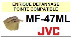 JVC-MF47ML  MF-47ML-POINTES-DE-LECTURE-DIAMANTS-SAPHIRS-COMPATIBLES