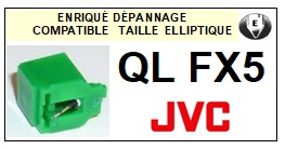 JVC-QLFX5 QL-FX5-POINTES-DE-LECTURE-DIAMANTS-SAPHIRS-COMPATIBLES