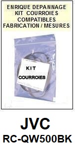 JVC-RCQW500BK RC-QW500BK-COURROIES-ET-KITS-COURROIES-COMPATIBLES