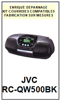 JVC-RCQW500BK RC-QW500BK-COURROIES-ET-KITS-COURROIES-COMPATIBLES