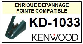 KENWOOD-KD1033  KD-1033-POINTES-DE-LECTURE-DIAMANTS-SAPHIRS-COMPATIBLES
