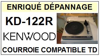 KENWOOD-KD122R KD-122R-COURROIES-ET-KITS-COURROIES-COMPATIBLES