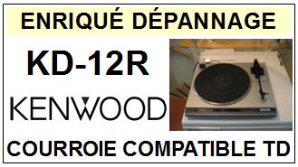 KENWOOD-KD12R KD-12R-COURROIES-ET-KITS-COURROIES-COMPATIBLES