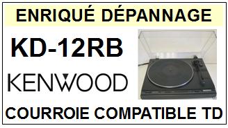 KENWOOD-KD12RB KD-12RB-COURROIES-ET-KITS-COURROIES-COMPATIBLES