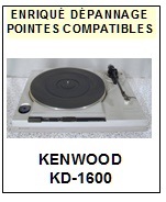 KENWOOD-KD1600  KD-1600-POINTES-DE-LECTURE-DIAMANTS-SAPHIRS-COMPATIBLES