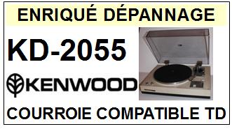 KENWOOD-KD2055 KD-2055-COURROIES-ET-KITS-COURROIES-COMPATIBLES