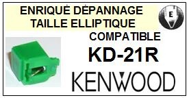 KENWOOD-KD21R KD-21R-POINTES-DE-LECTURE-DIAMANTS-SAPHIRS-COMPATIBLES