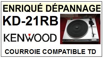 KENWOOD-KD21RB KD-21RB-COURROIES-ET-KITS-COURROIES-COMPATIBLES