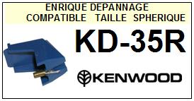 KENWOOD-KD35R  KD-35R-POINTES-DE-LECTURE-DIAMANTS-SAPHIRS-COMPATIBLES