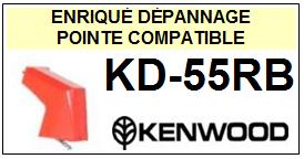 KENWOOD-KD55RB  KD-55RB-POINTES-DE-LECTURE-DIAMANTS-SAPHIRS-COMPATIBLES