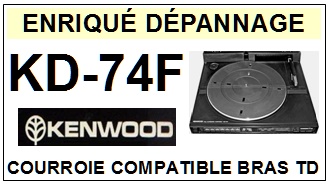 KENWOOD-KD74F KD-74F-COURROIES-ET-KITS-COURROIES-COMPATIBLES