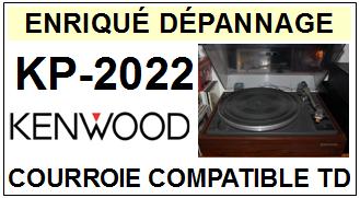 KENWOOD-KP2022 KP-2022-COURROIES-COMPATIBLES