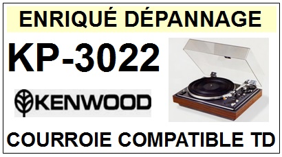 KENWOOD-KP3022 KP-3022-COURROIES-COMPATIBLES