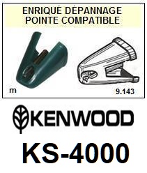 KENWOOD-KS4000  KS-4000-POINTES-DE-LECTURE-DIAMANTS-SAPHIRS-COMPATIBLES