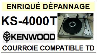 KENWOOD-KS4000T-COURROIES-COMPATIBLES