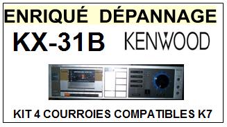 KENWOOD-KX31B KX-31B-COURROIES-ET-KITS-COURROIES-COMPATIBLES